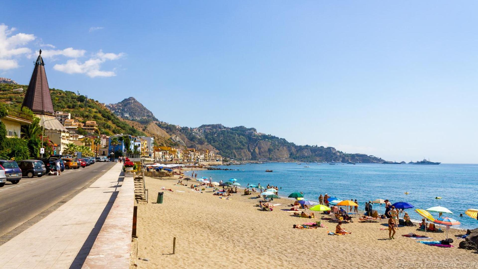Villa Marysa Studio Apartment Giardini Naxos Bagian luar foto